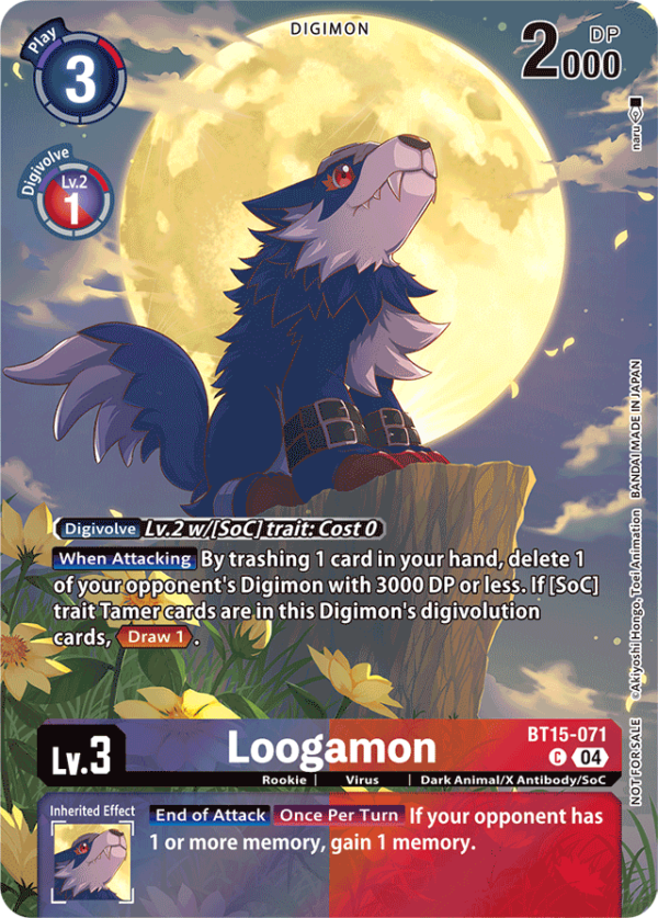Loogamon - BT15-071 - Alternative Art