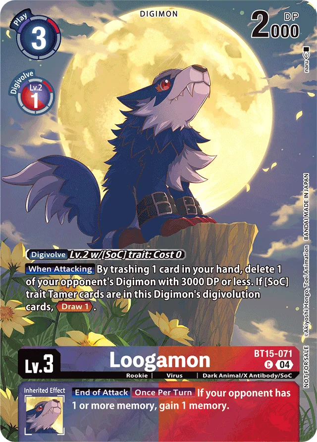 Loogamon - BT15-071 - Alternative Art