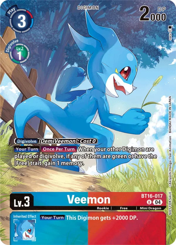 Veemon - BT16-017 - Alternative Art