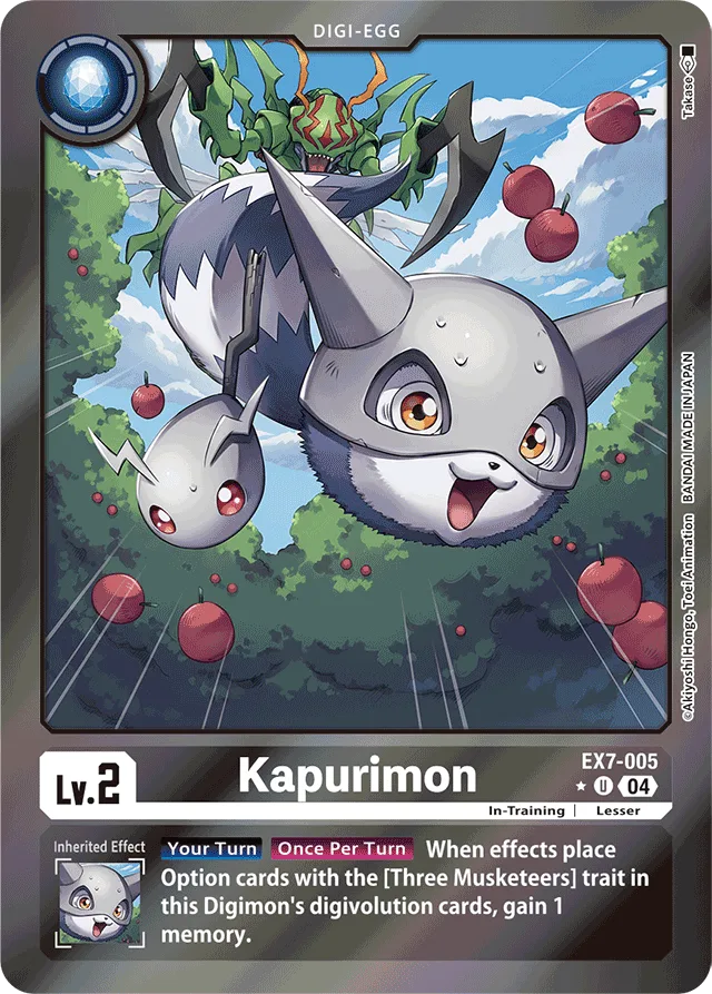 Kapurimon - EX7-005 - Limited Uncommon