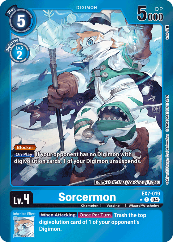 Sorcermon - EX7-019 - Limited Common