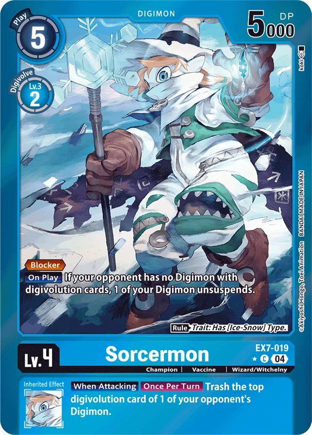 Sorcermon - EX7-019 - Limited Common