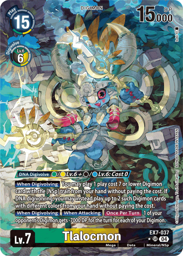 Tlalocmon - EX7-037 - Alternative Art
