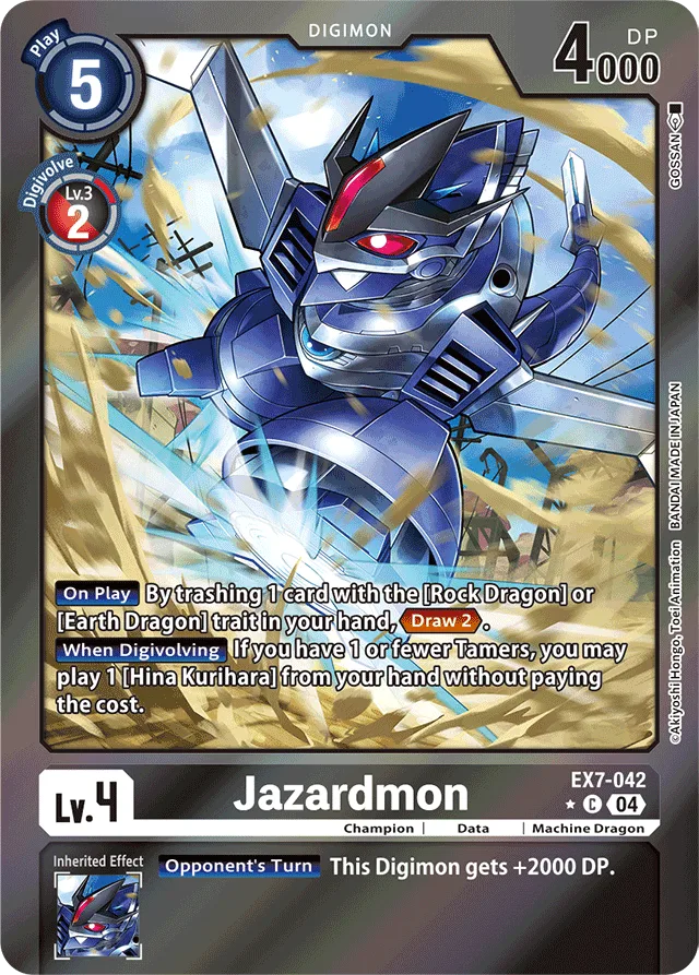 Jazardmon - EX7-042 - Limited Common