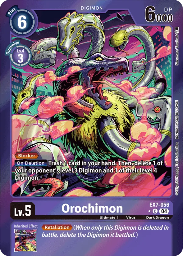 Orochimon - EX7-056 - Limited Common