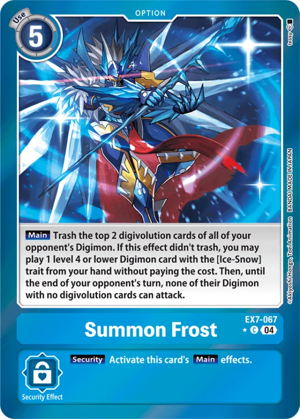 Summon Frost - EX7-067 - Limited Common