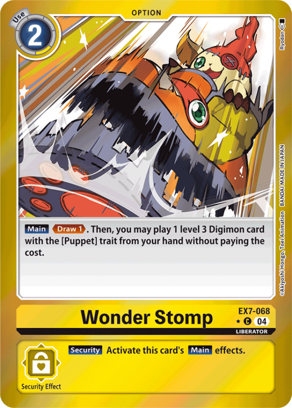 Wonder Stomp - EX7-068 - Limited Common