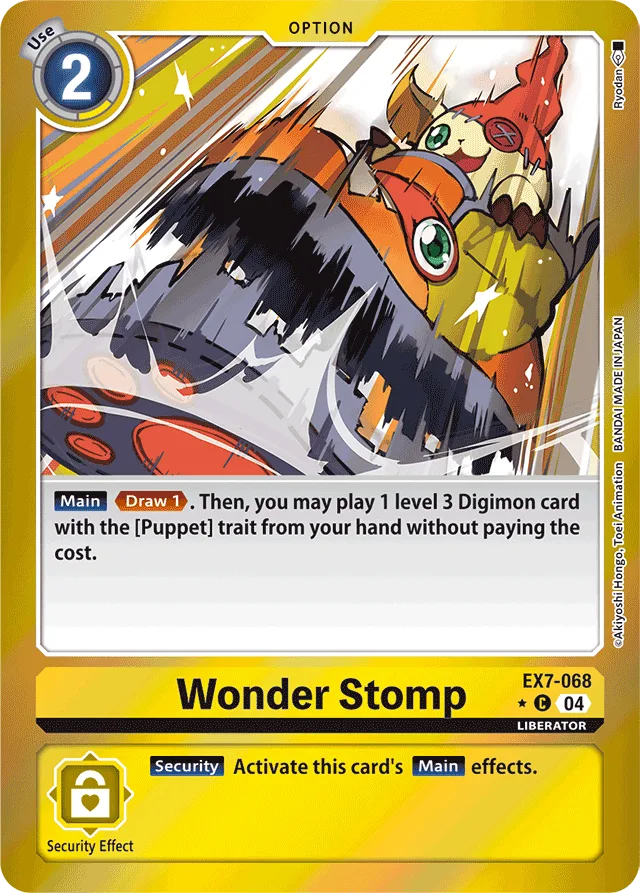 Wonder Stomp - EX7-068 - Limited Common