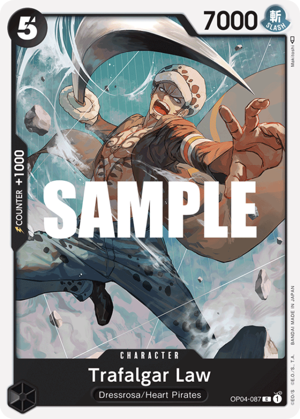 Trafalgar Law - OP04-087 - Common