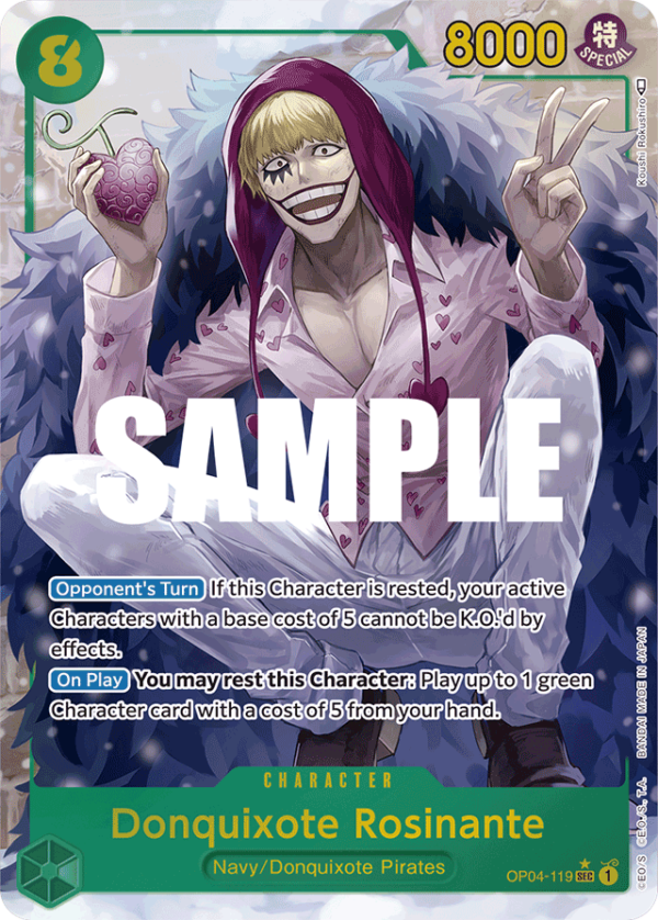 Donquixote Rosinante - OP04-119 - Alternate Art