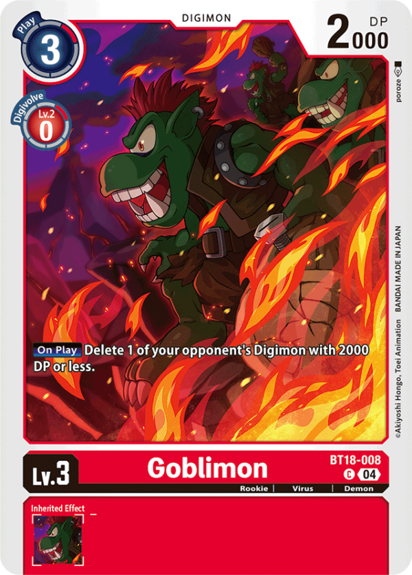 Goblimon - BT18-008 - Common