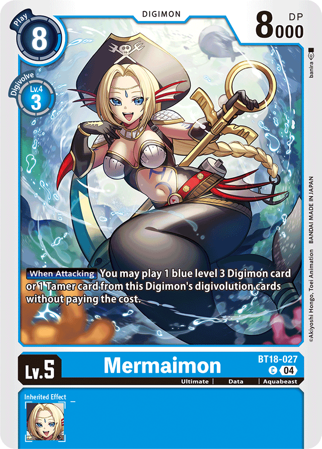 Mermaimon - BT18-027 - Common