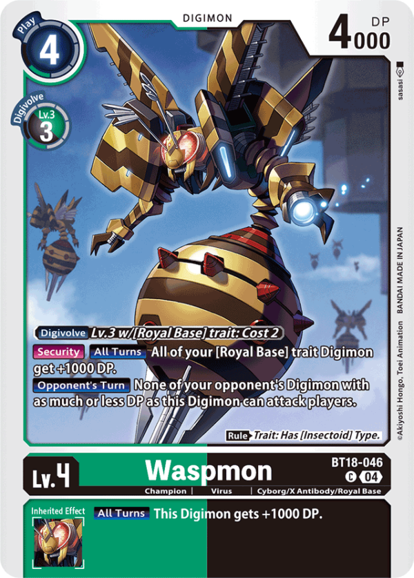 Waspmon - BT18-046 - Common