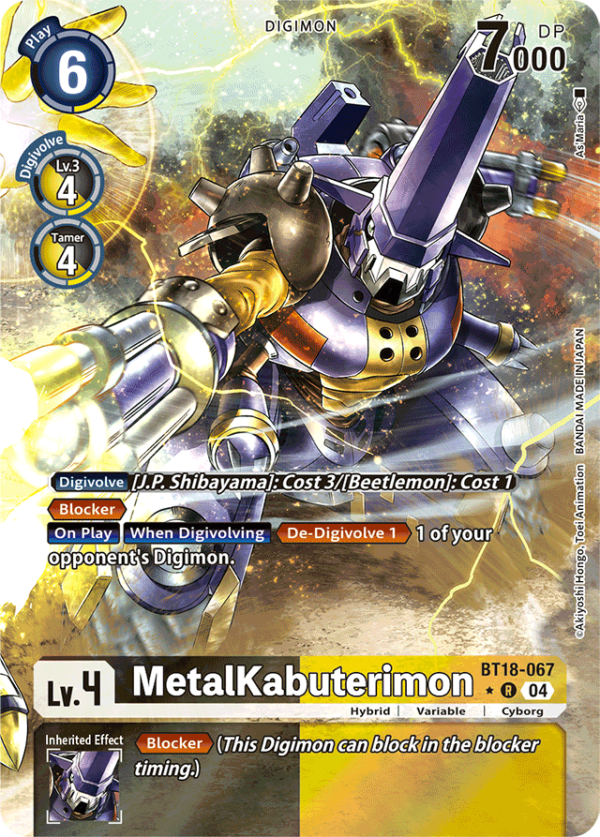 MetalKabuterimon - BT18-067 - Alternative Art