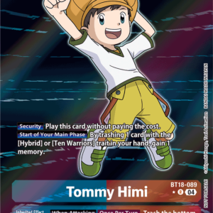 Tommy Himi - BT18-089 - Box Topper