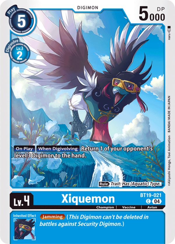 Xiquemon - BT19-021 - Common