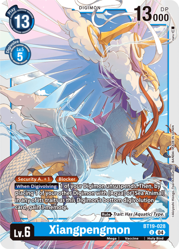 Xiangpengmon - BT19-028 - Uncommon