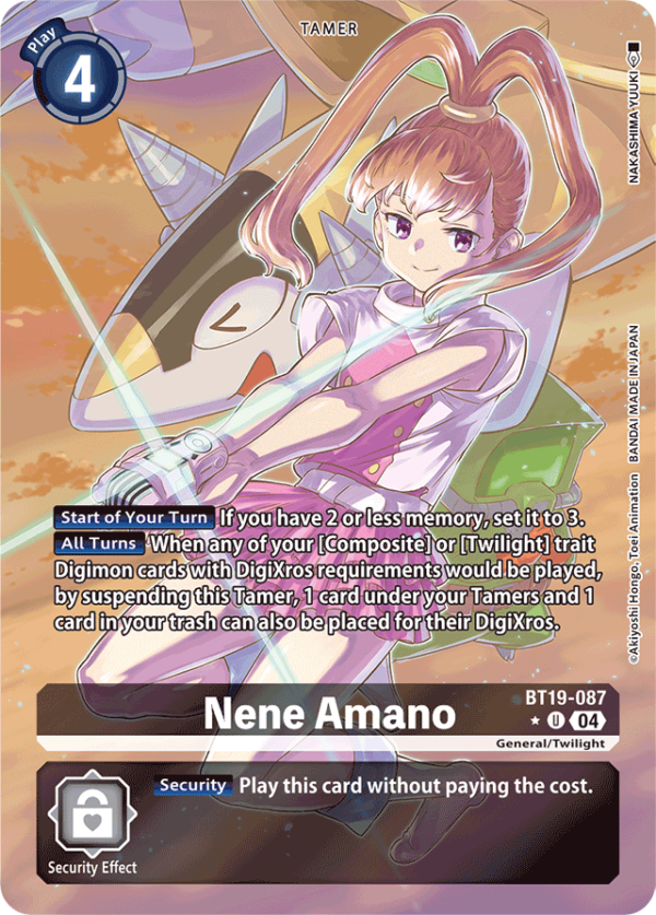 Nene Amano - BT19-087 - Alternative Art