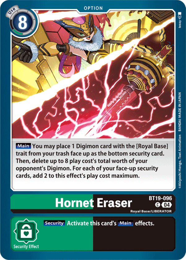 Hornet Eraser - BT19-096 - Common