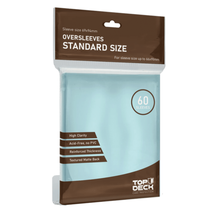 Protectores Top Deck Standard Oversleeves x60