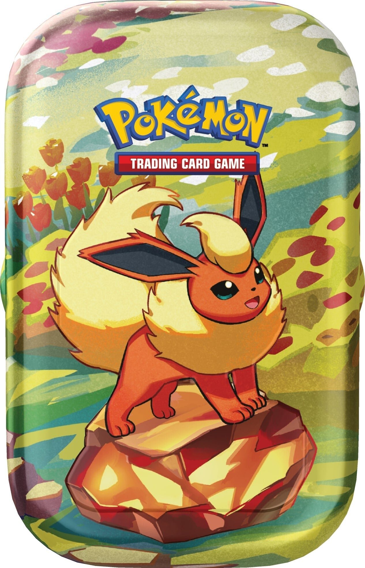 Pokemon - Scarlet & Violet - Prismatic Evolutions - Mini Tin - Flareon