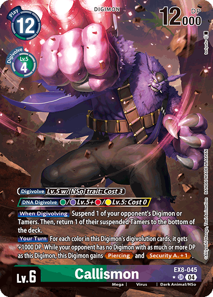 Callismon - EX8-045 -Alternative Art