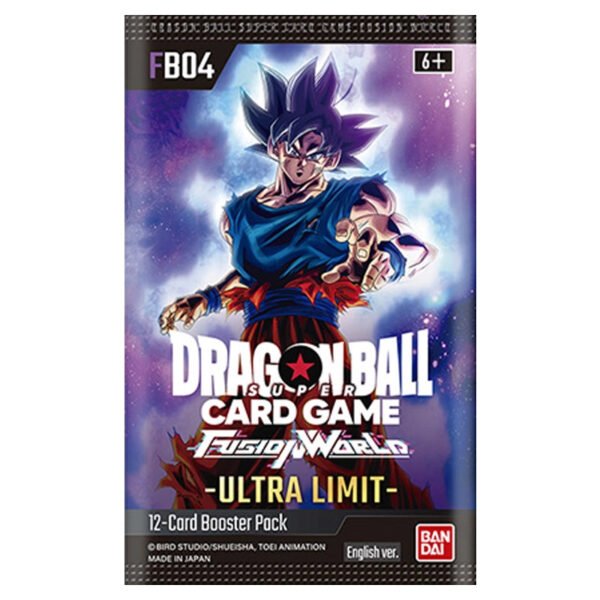 Dragon Ball Super Card Game - Fusion World - FB04 - Ultra Limit - Booster Pack