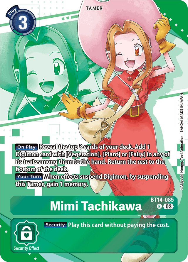 Mimi Tachikawa	Rare	BT14-085 R (PB-18)