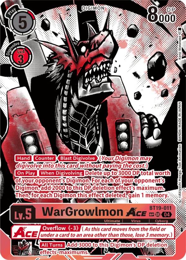 WarGrowlmon ACE - BT19-011 - SP