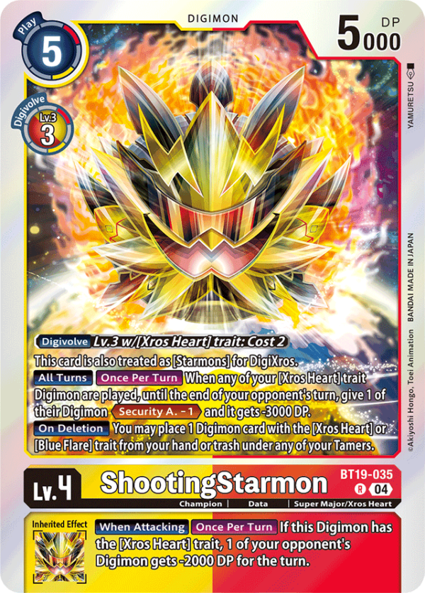 ShootingStarmon - BT19-035 - Rare
