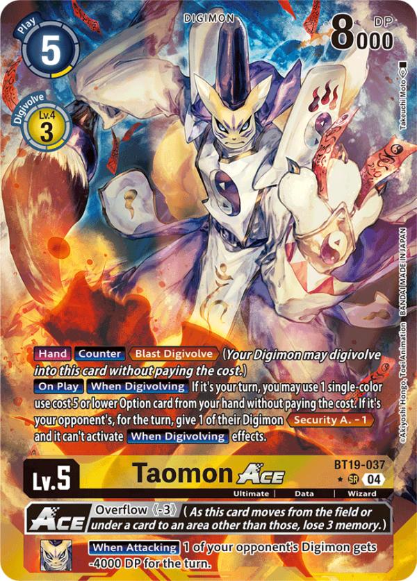 Taomon ACE - BT19-037 - Alternative Art