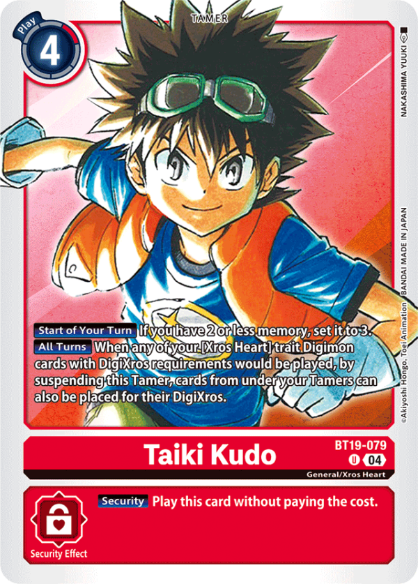 Taiki Kudo - BT19-079 - Uncommon