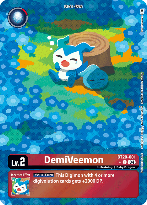 DemiVeemon - BT20-001 - Common Box Topper
