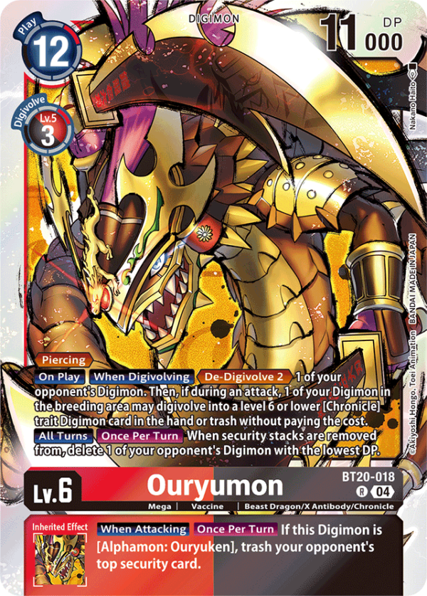 Ouryumon - BT20-018 - Rare