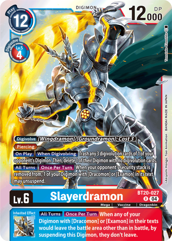 Slayerdramon - BT20-027 - Rare