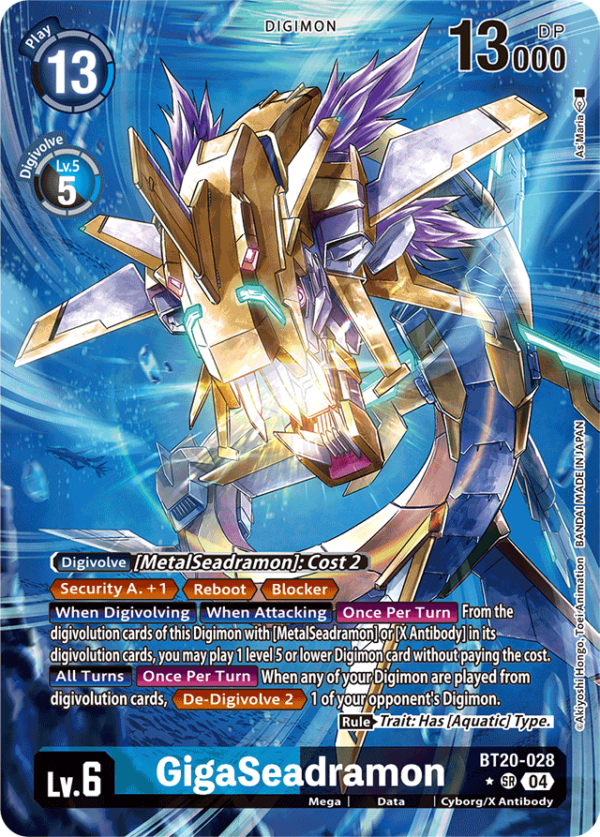 GigaSeadramon - BT20-028 - Alternative Art