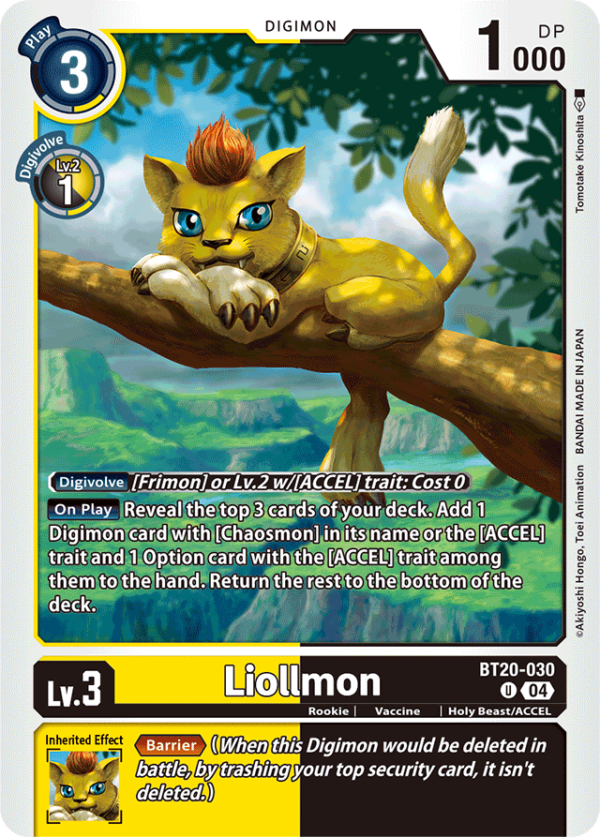 Liollmon - BT20-030 - Uncommon