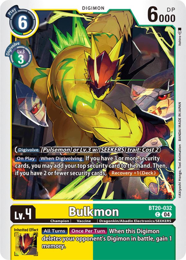Bulkmon - BT20-032 - Common