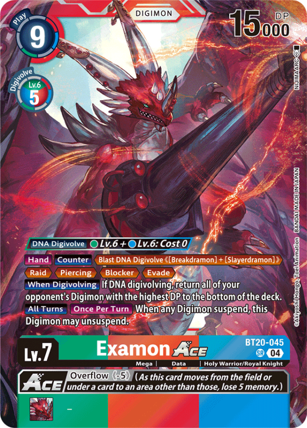 Examon ACE - BT20-045 - Super Rare