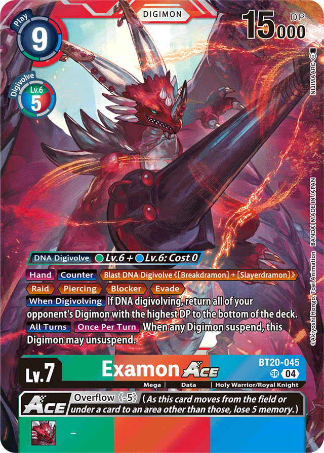 Examon ACE - BT20-045 - Super Rare