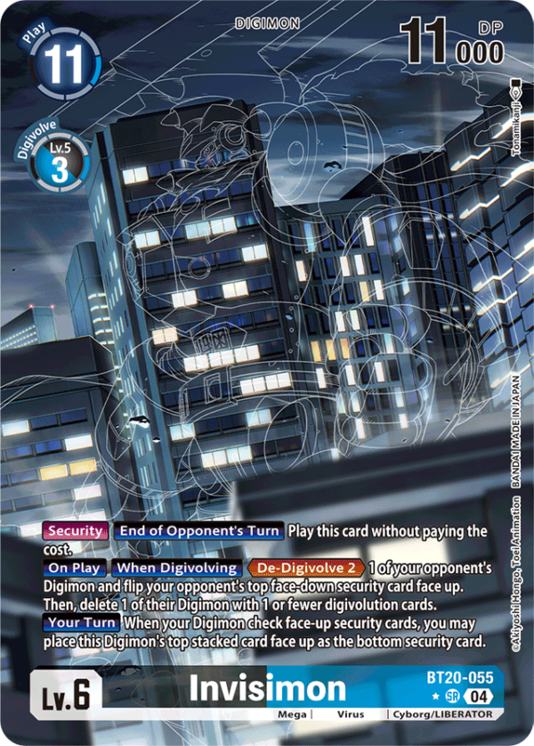 Invisimon - BT20-055 - Alternative Art