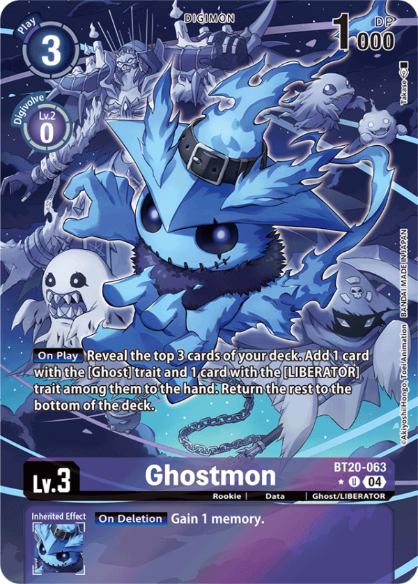 Ghostmon - BT20-063 - Alternative Art