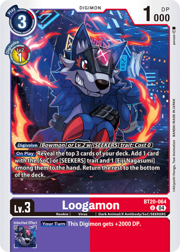 Loogamon - BT20-064 - Uncommon