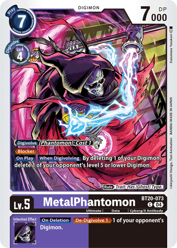 MetalPhantomon - BT20-073 - Common