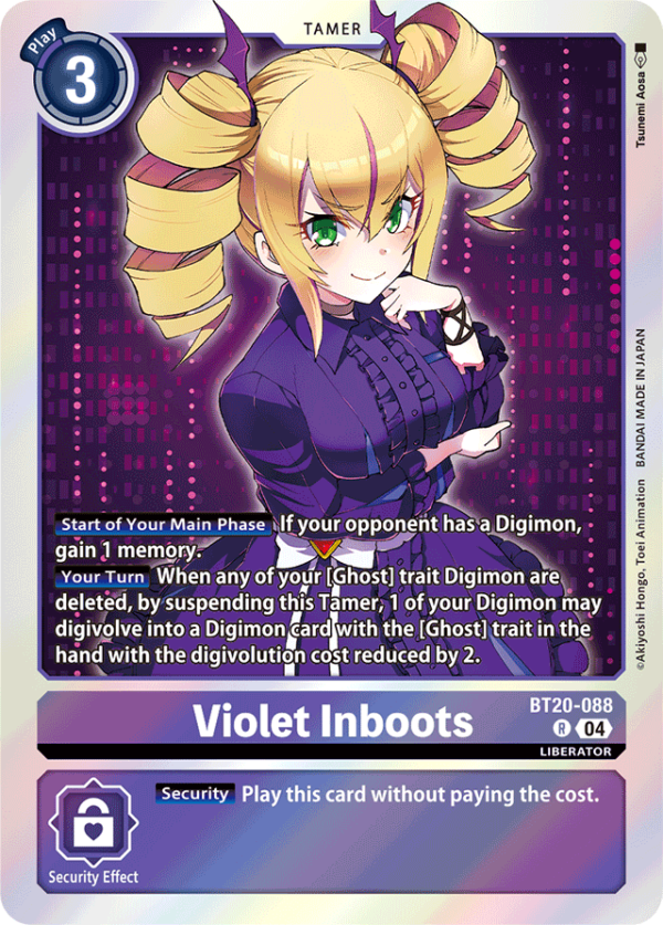 Violet Inboots - BT20-088 - Rare