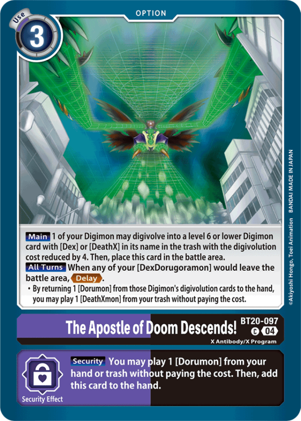 The Apostle of Doom Descends! - BT20-097 - Common