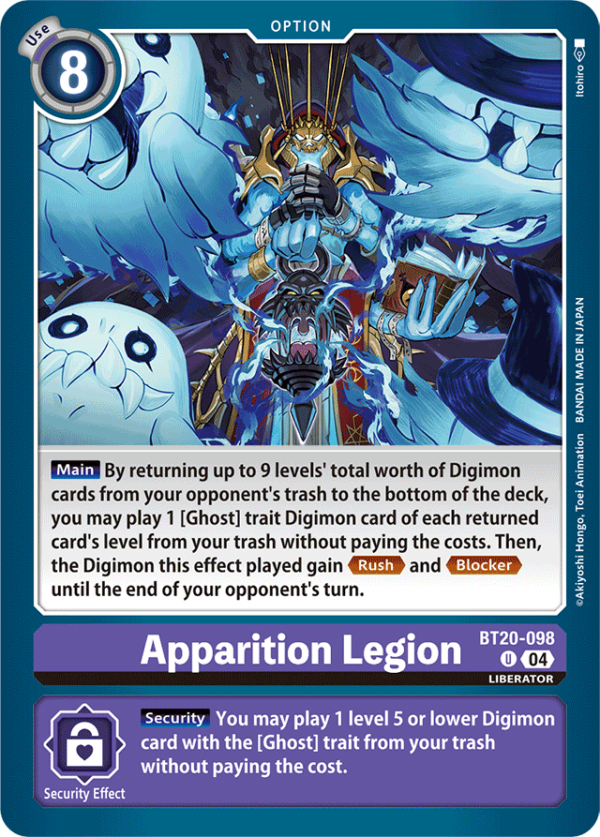 Apparition Legion - BT20-098 - Uncommon