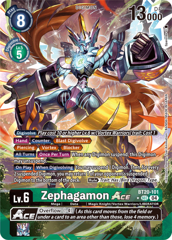 Zephagamon ACE - BT20-101 - Alternative Art