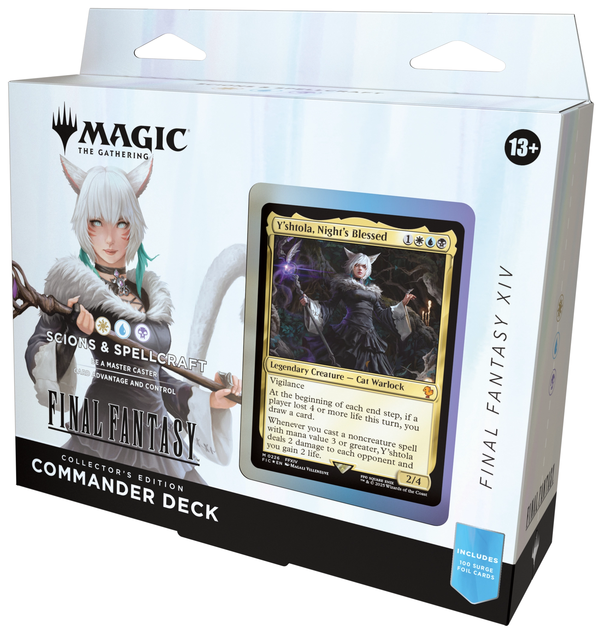 Magic The Gathering - Universes Beyond - Final Fantasy - Collector's Edition Commander Deck - Scions & Spellcraft