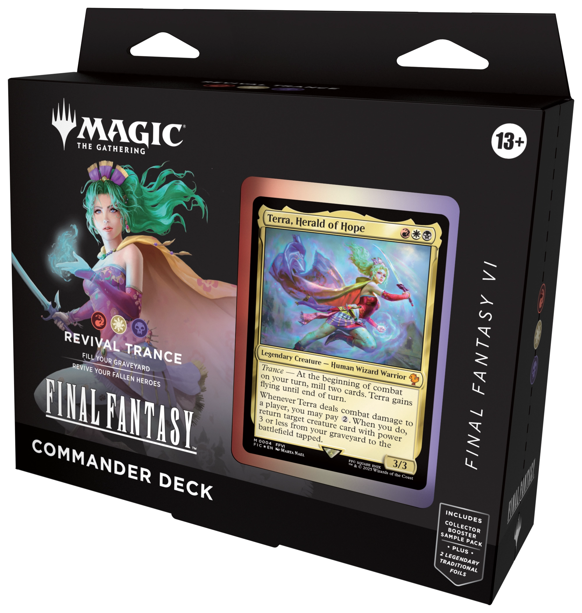 Magic The Gathering - Universes Beyond - Final Fantasy - Commander Deck - Revival Trance